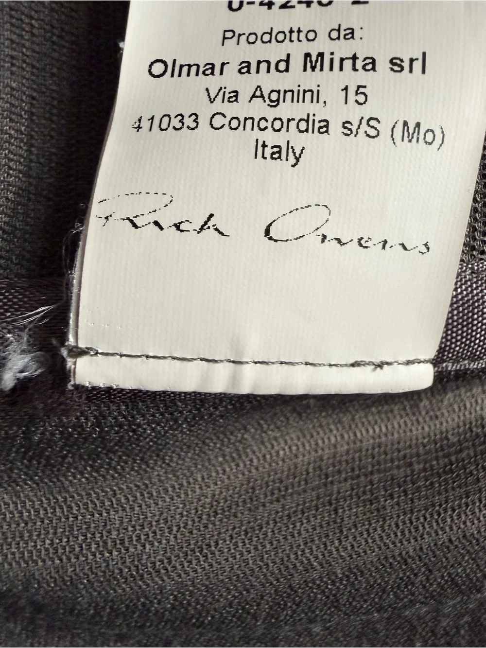 Rick Owens Gray Maxi Dress - Picture 13 of 13